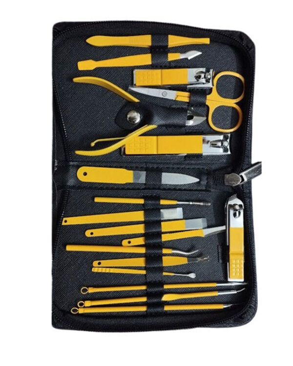 Manicure/Pedicure/Ear cleaning Set - 18 pieces